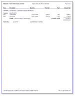 Cash Sale Ticket
